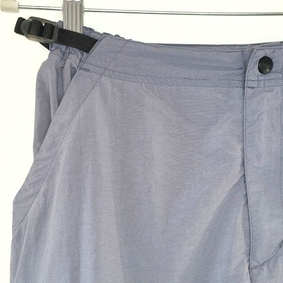 REI COOP Gray lightweight Fast Drying Adjustable Waist Hiking Shorts size Small - Picture 2 of 16